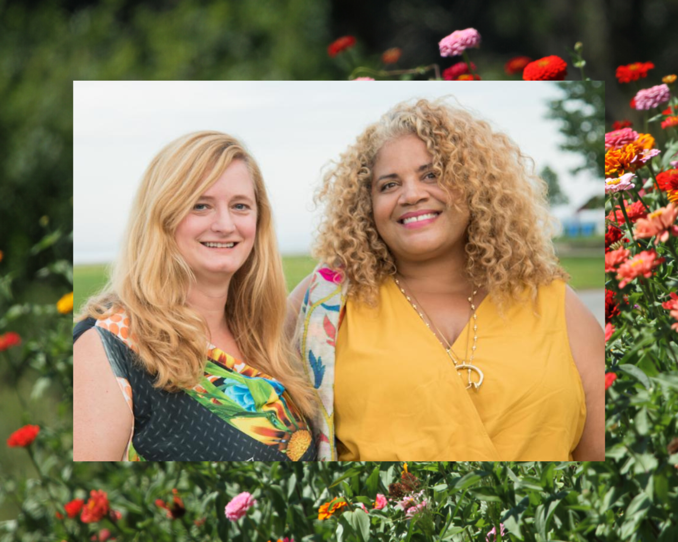 Laurell Sims (L) and Erika Allen (R) of Urban Growers Collective